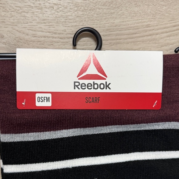 NWT- Reebok Black and Dark Red Winter Set - Picture 2 of 5